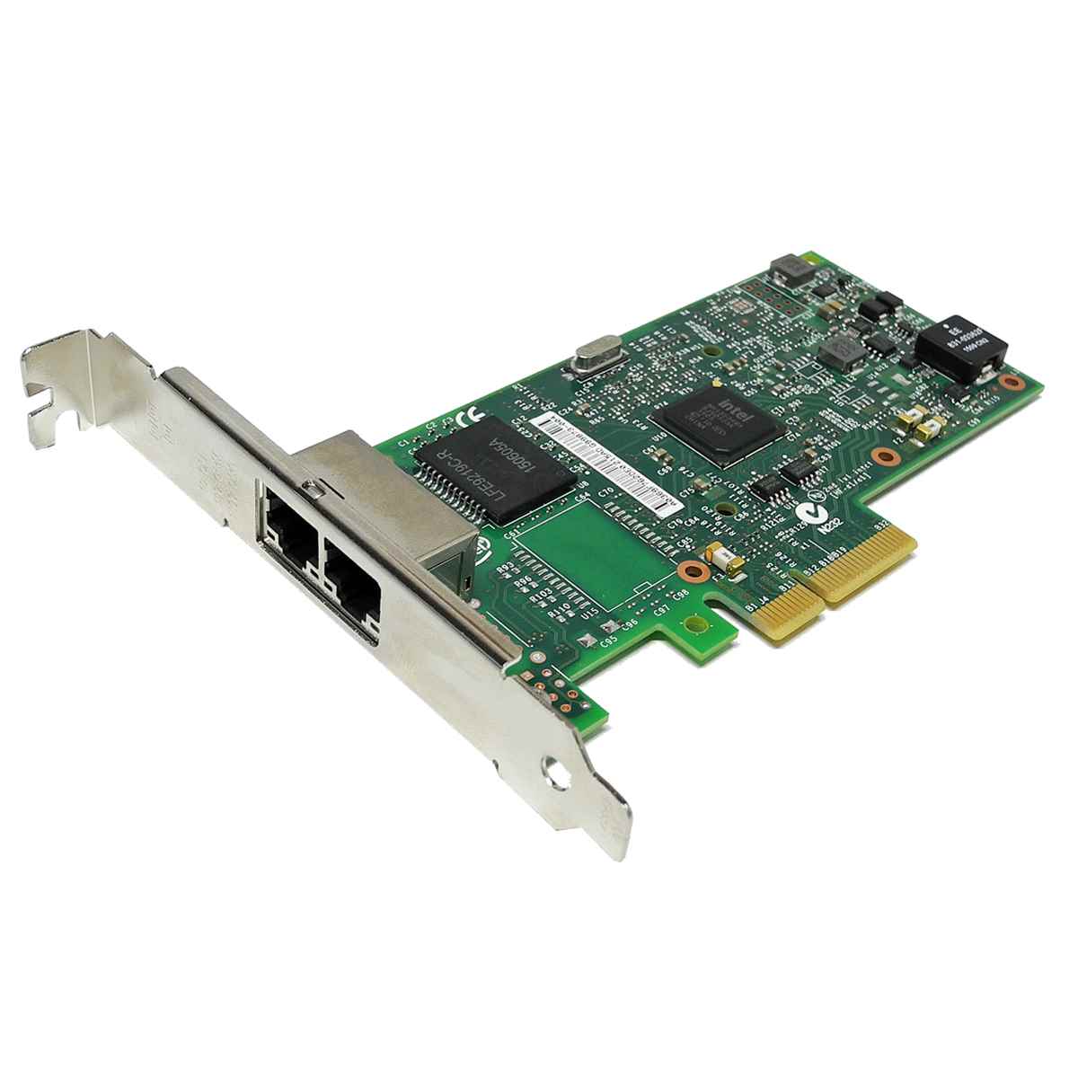 Intel i350-T2 2-Port PCIe x4 GE Network Adapter I350T2BLK 934607 FP Intel I350-T2 H34227-003/004/006 I350T2G2P20 Dual-Port RJ-45 GE Server Adapter PCIe x8 FP