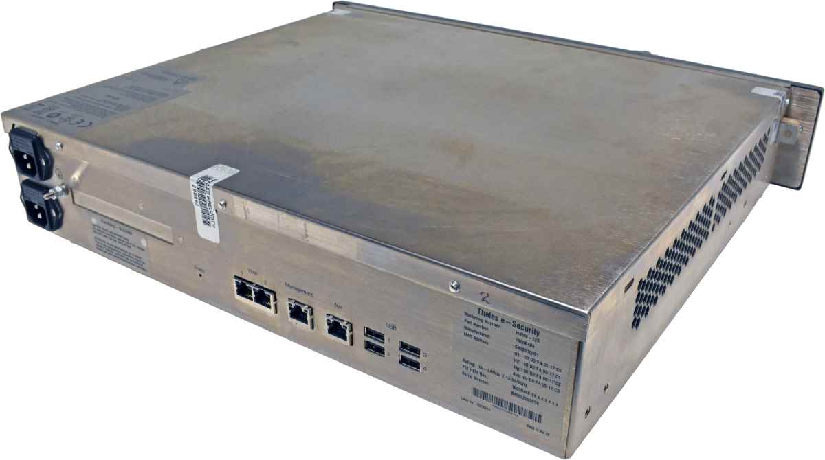 Thales Hardware Security Module HSM9-12S Payshield 9000 1600B44.04 Thales Hardware Security Module HSM9-12S Payshield 9000 1600B44.04