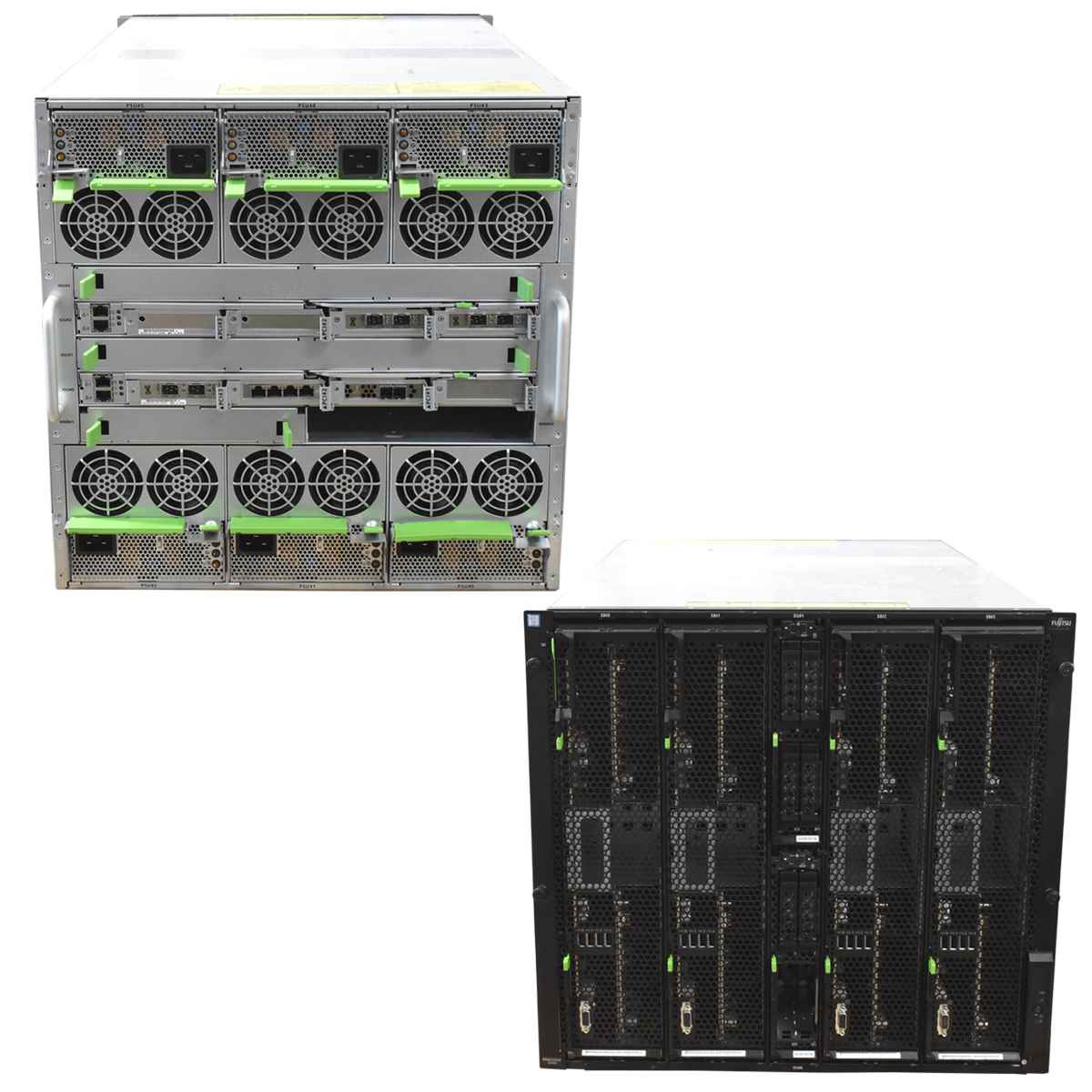 Fujitsu PrimeQuest 2800B3 4x System Board 8x E7-8880 v4 2x Disk Unit 8x SFF 10U 6x PSU