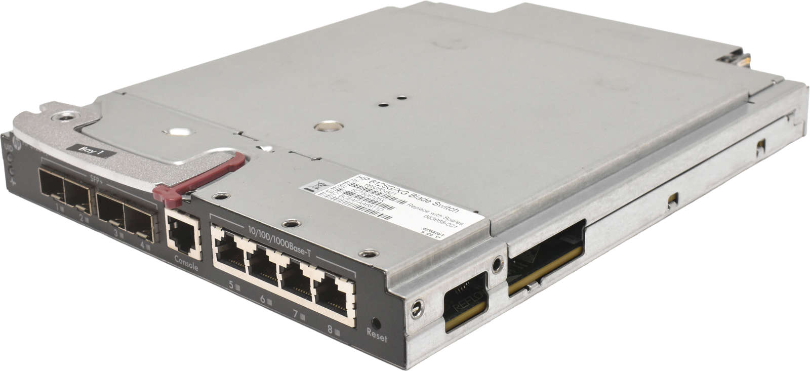 HP-6125G-XG-Blade-Switch-Module-4Port-RJ-45-GE-4Po-001.jpg HP 6125G/XG Blade Switch Module 4Port RJ-45 GE, 4Port SFP+ 10G C-Class 658250-B21 663658-001