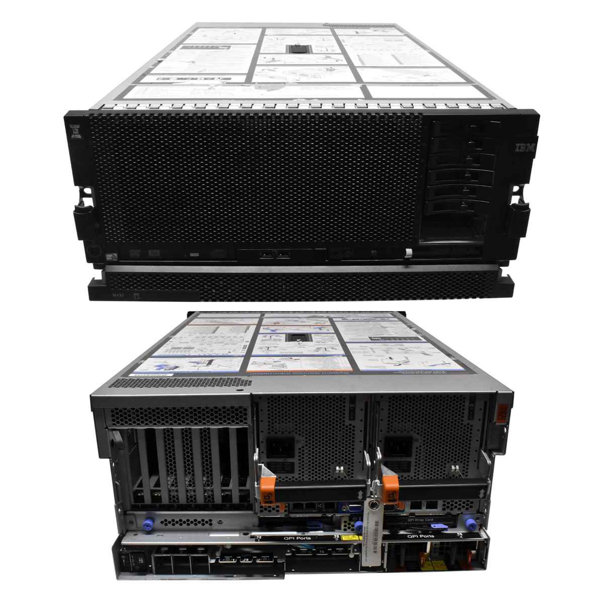 IBM Server System X3950 X5 4x E7-8870 10C 2.40GHz CPU 0 GB RAM PC3 2.5 Zoll HDD 8Bay