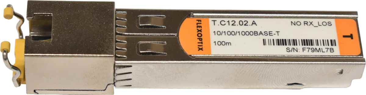 FlexOptix GBIC T.C12.02.A 1000Base-T SFP 100m Transceiver