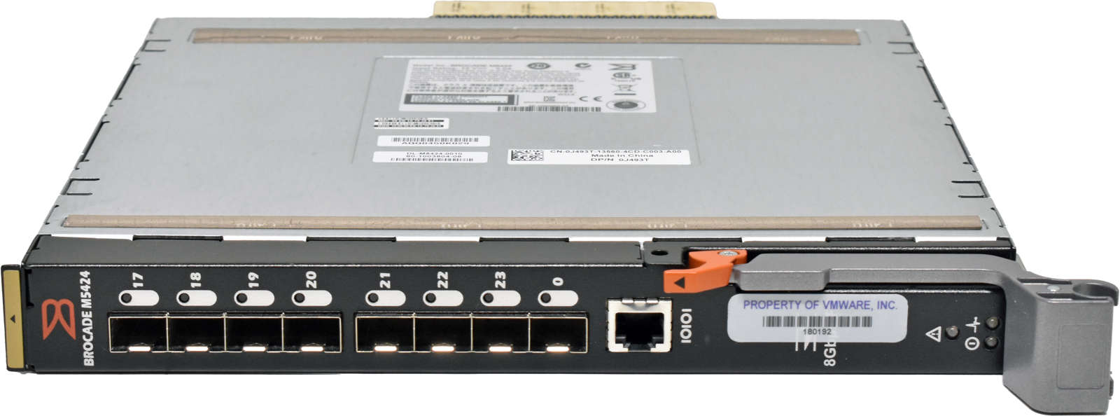 DELL-Brocade-M5424-0J493T-8-Gbps-FC-Blade-Switch-f-001.jpg DELL Brocade M5424 0J493T 8 Gbps FC Blade Switch für M1000e Server Dell