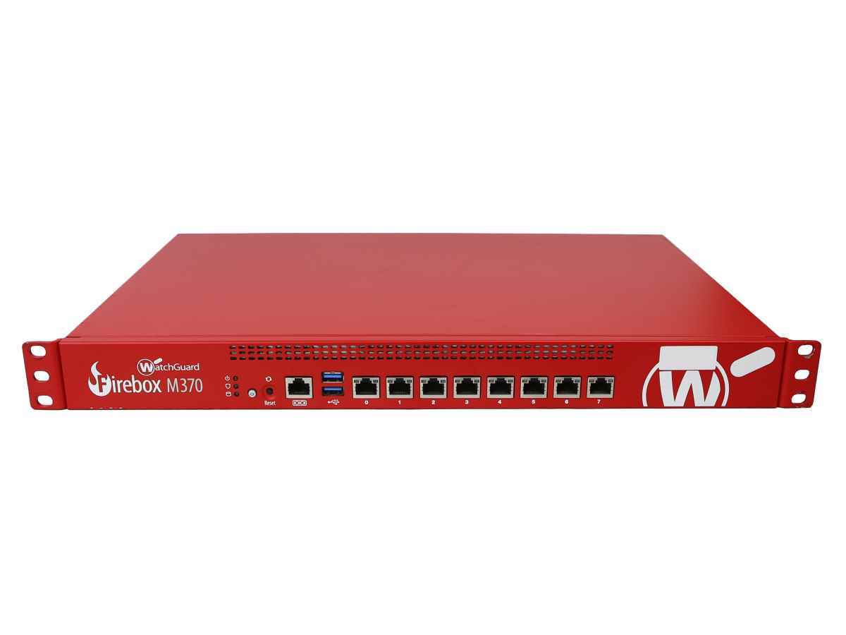 WatchGuard Firebox M370 WL6AE8 277-M670-001 8-Port RJ-45 GE Firewall Rack Ears