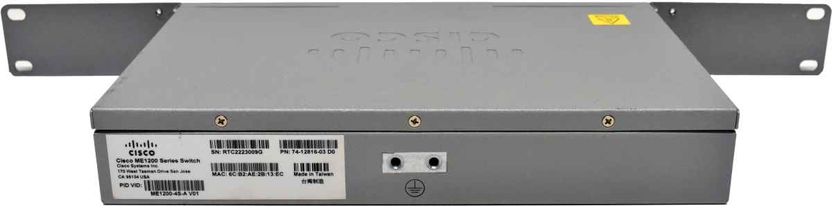Cisco ME1200-4S-A 74-12816-03 4-Port GE SFP Access Device 2x GE RJ-45 +Rack Ears Cisco ME1200-4S-A 74-12816-03 4-Port GE SFP Access Device 2x GE RJ-45 +Rack Ears