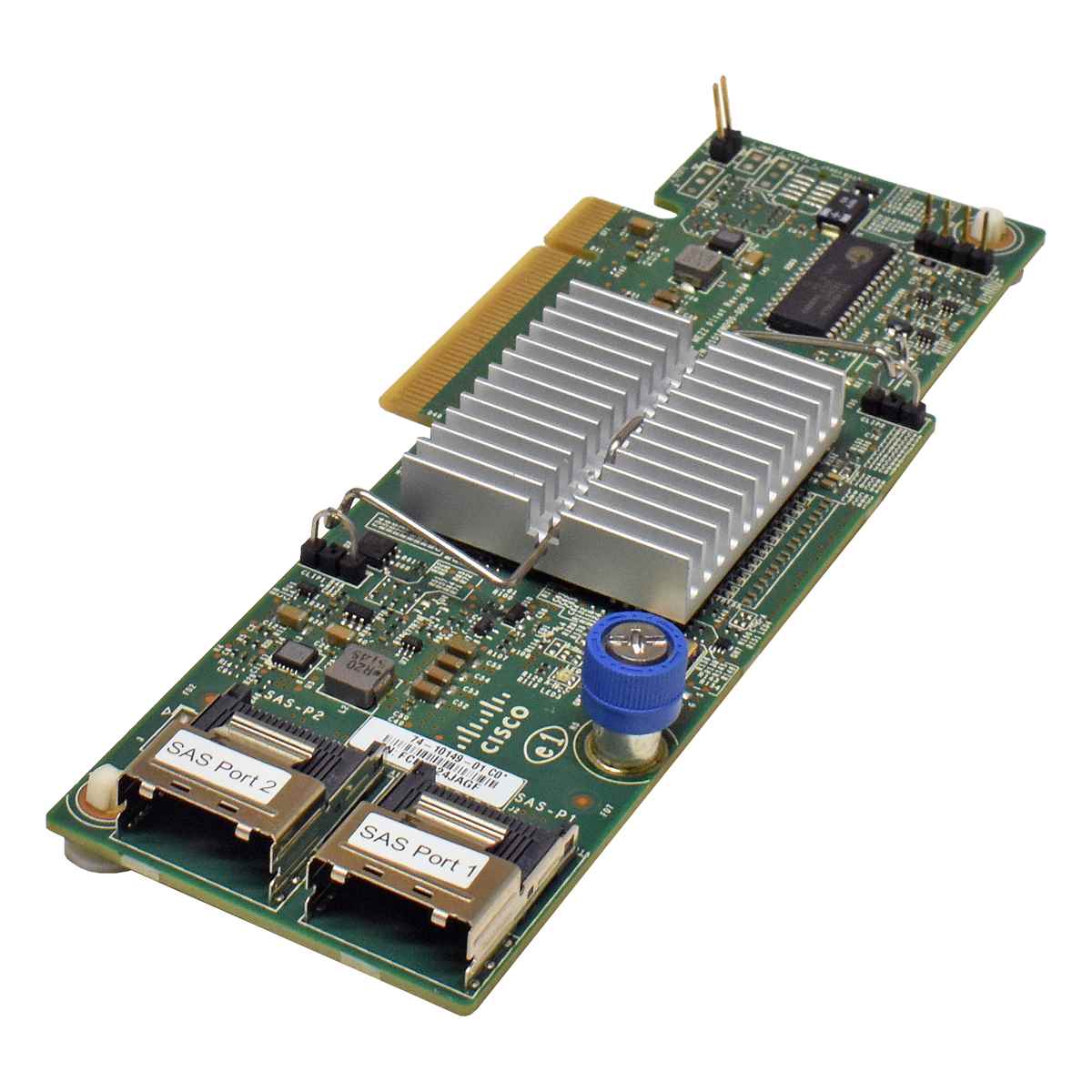 Cisco PCIe Mezzanine Card 74-10149-01 SAS RAID Controller Karte + 2 Kabel Cisco PCIe Mezzanine Card 74-10149-01 SAS RAID Controller Karte + 2 Kabel