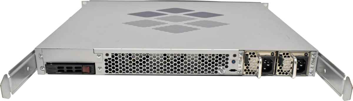 Infoblox Trinzic 1400 Reporting Appliance TE-1410-NS1MSGRID-AC + Mount Brackets no HDD