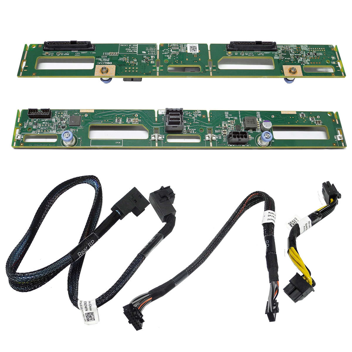 Dell-PowerEdge-R740xd-2-Port-3-5-SAS-SATA-Backplan-001.jpg Dell PowerEdge R740xd 2-Port 3,5" SAS/SATA Backplane 0Y6H32 Y6H32 + 3 x Cable