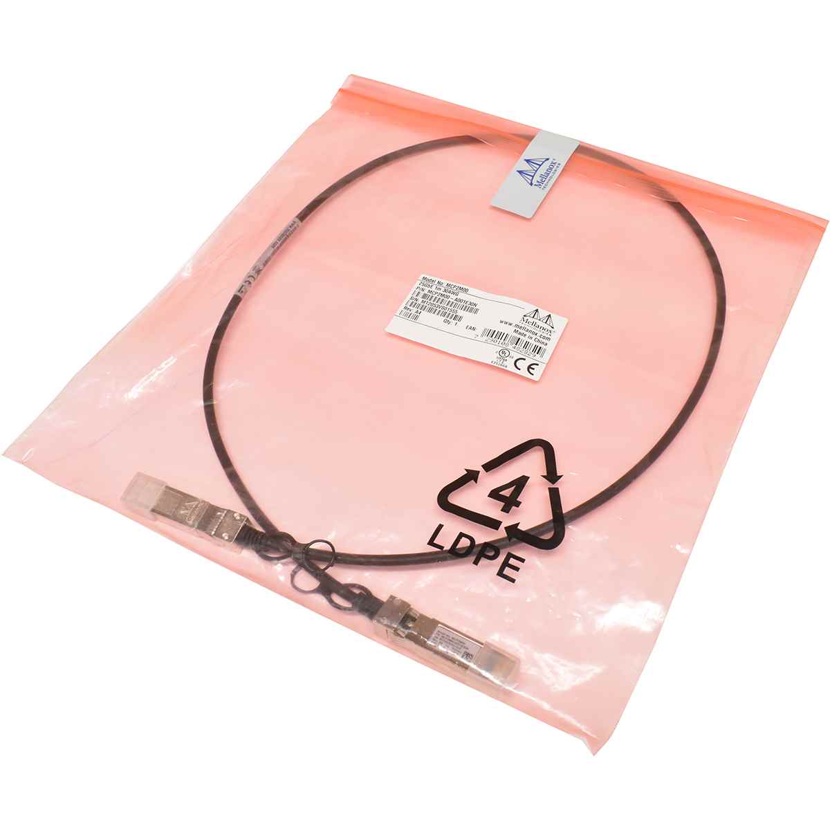 Mellanox MCP2M00 1m 25GbE SFP28 30AWG DAC Twinax Kabel NEU Mellanox MCP2M00 1m 25GbE SFP28 30AWG DAC Twinax Kabel NEU