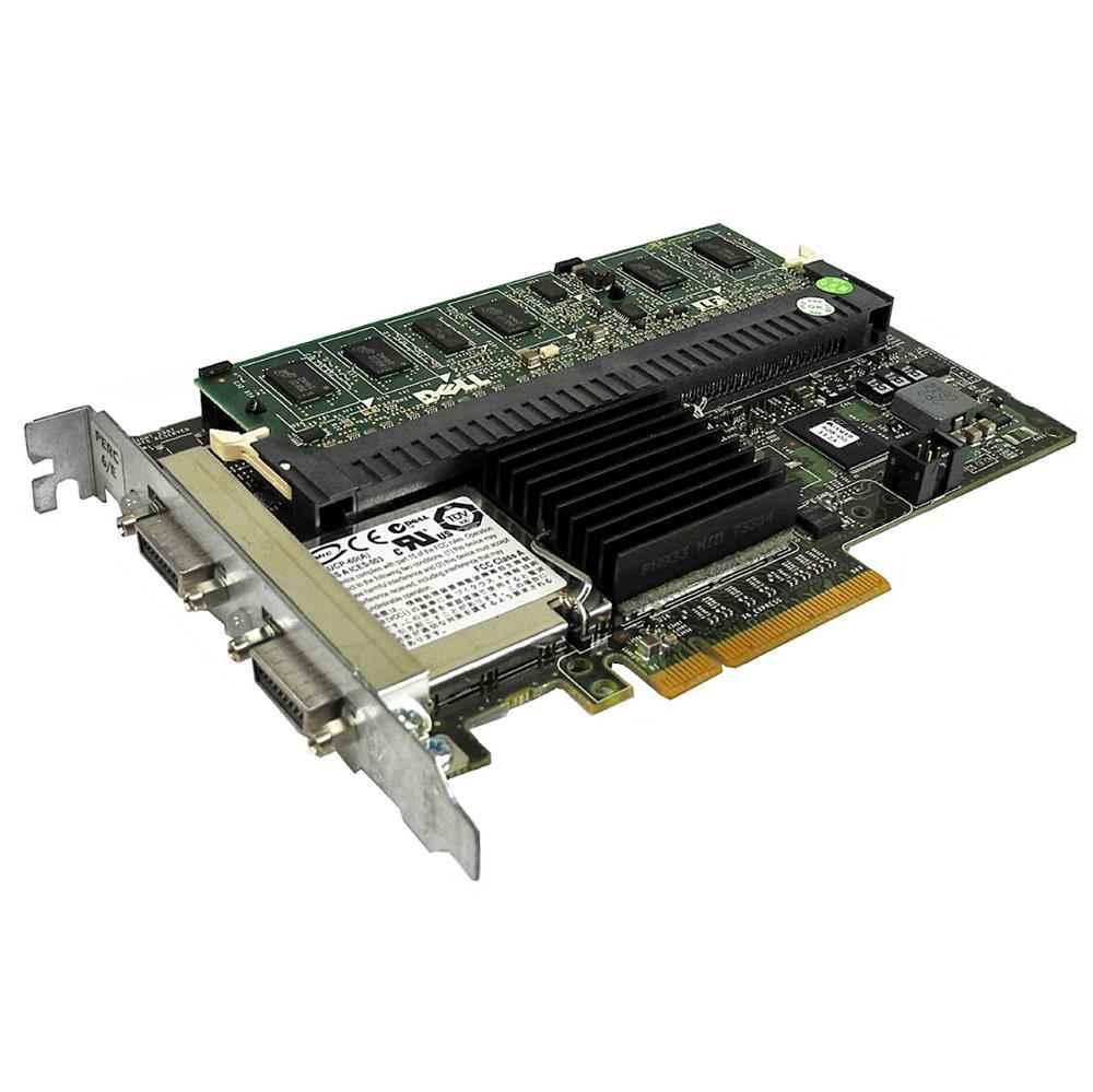 DELL PERC 6/E 3 Gb/s PCI-E x8 SAS RAID Controller 0J155F 0FY374 0PR174 0F989F DELL PERC 6/E 3 Gb/s PCI-E x8 SAS RAID Controller 0J155F 0FY374 0PR174 0F989F