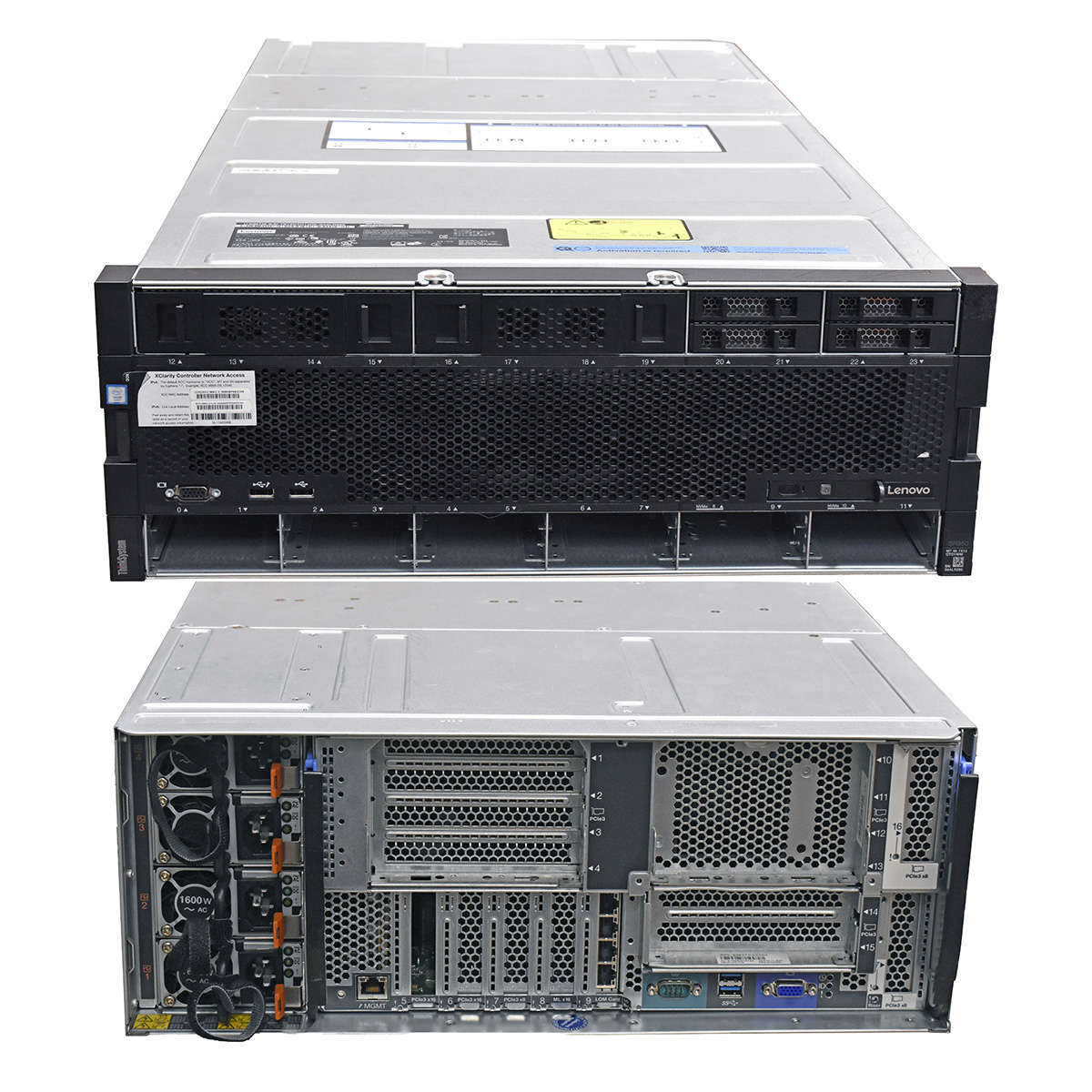 Lenovo-ThinkSystem-SR950-Server-ohne-CPU-0GB-DDR4-003.jpg Lenovo ThinkSystem SR950 Server ohne CPU 0GB DDR4 RAM 12x SFF 2,5" 930-16i