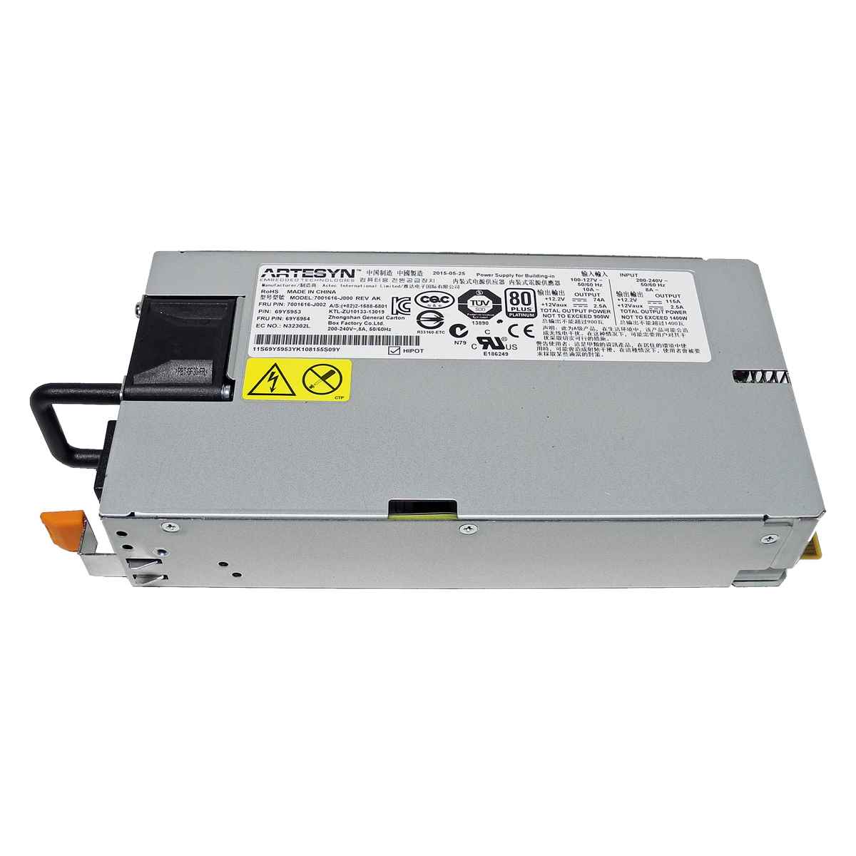IBM Delta Power Supply DPS-1400BB 1400W System x3850 X6 /x3950 X6 69Y5955 / 69Y5956 IBM Delta Power Supply DPS-1400BB 1400W System x3850 X6 /x3950 X6 69Y5955 / 69Y5956
