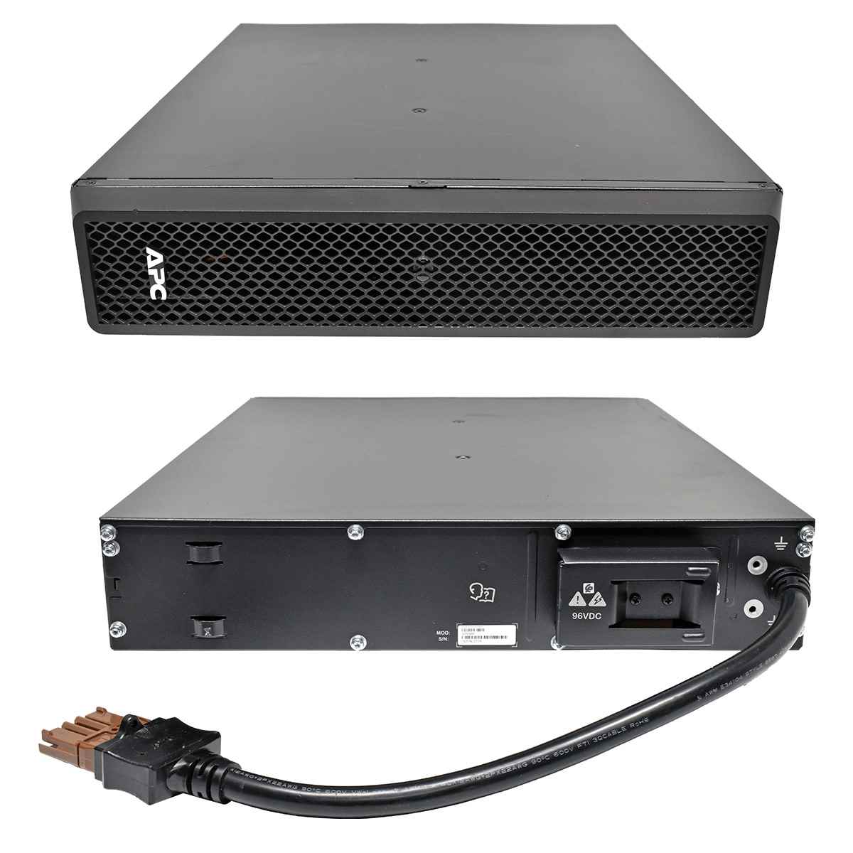 APC Smart UPS SRT3000XLI Battery Pack SRT96BP 96V 3kVA 2x Battery APC Smart UPS SRT3000XLI Battery Pack Housing SRT96BP 96V 3kVA no Batteries