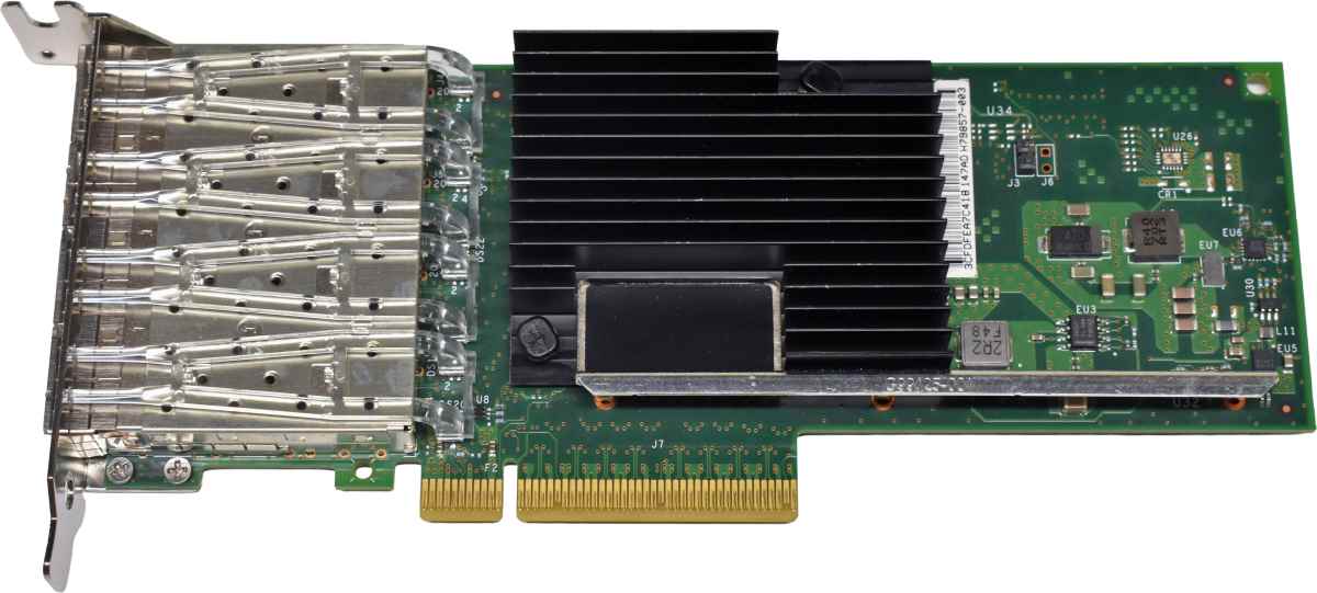 Intel X710-DA4 EX710DA4G1P5 944041 4-Port 10G PCIe 3.0 x8 Server Adapter LP Intel X710-DA4 EX710DA4G1P5 944041 4-Port 10G PCIe 3.0 x8 Server Adapter LP
