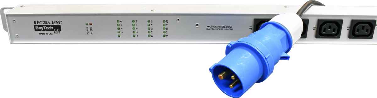 BayTech RPC28A-16NC Rack PDU Metered Single-Phase Null HE 16A 220-240V 21x C13 BayTech RPC28A-16NC Rack PDU Metered Single-Phase Null HE 16A 220-240V 21x C13