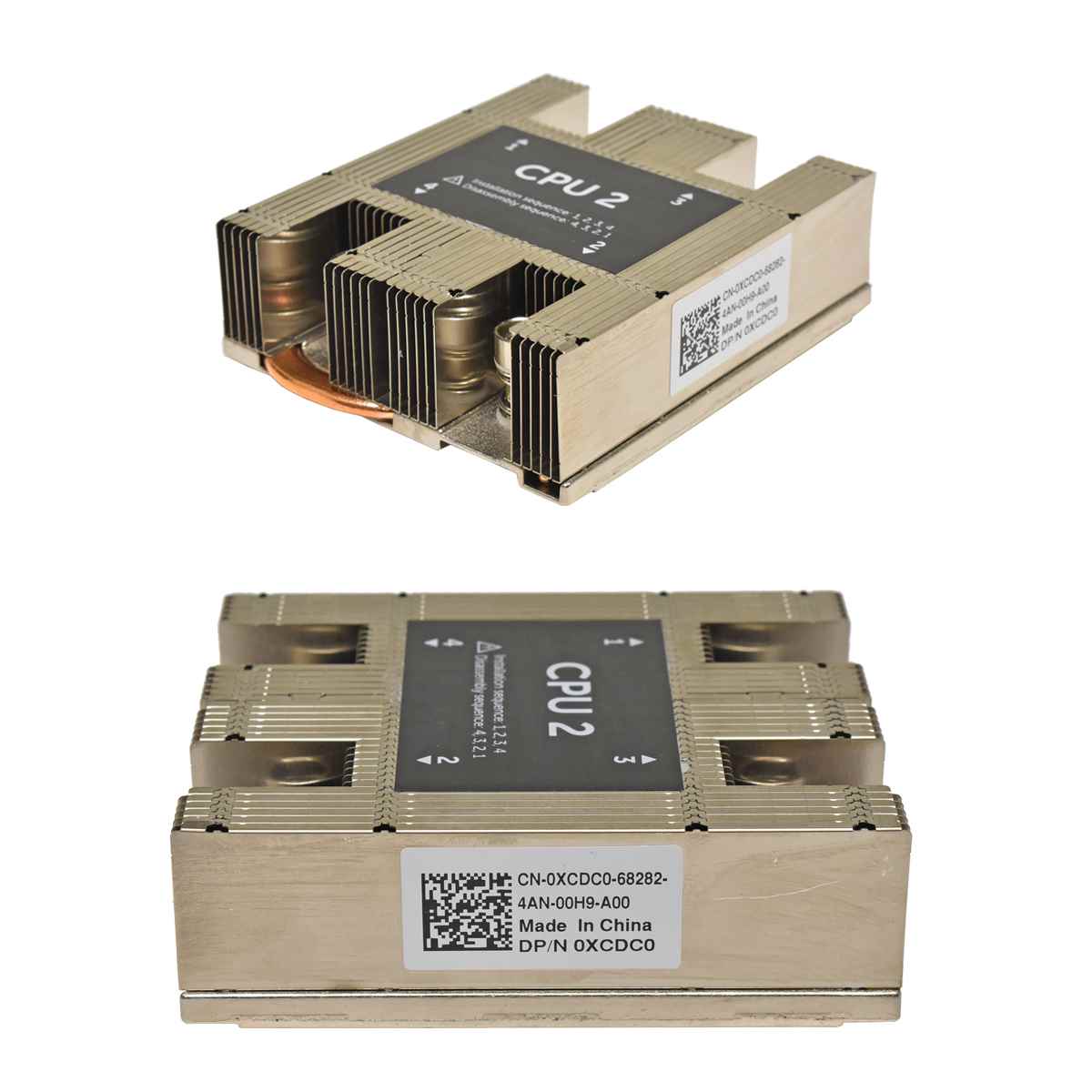 Dell CPU 2 Heatsink Kühler 0XCDC0 für Power Edge M630 Dell CPU 2 Heatsink Kühler 0XCDC0 für Power Edge M630