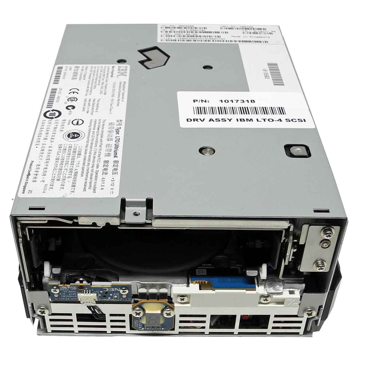 IBM LTO Ultrium4 SCSI LVD/SE Tape Drive/Bandlaufwerk1017318 800/1600GB 95P4920 IBM LTO Ultrium4 SCSI LVD/SE Tape Drive/Bandlaufwerk1017318 800/1600GB 95P4920