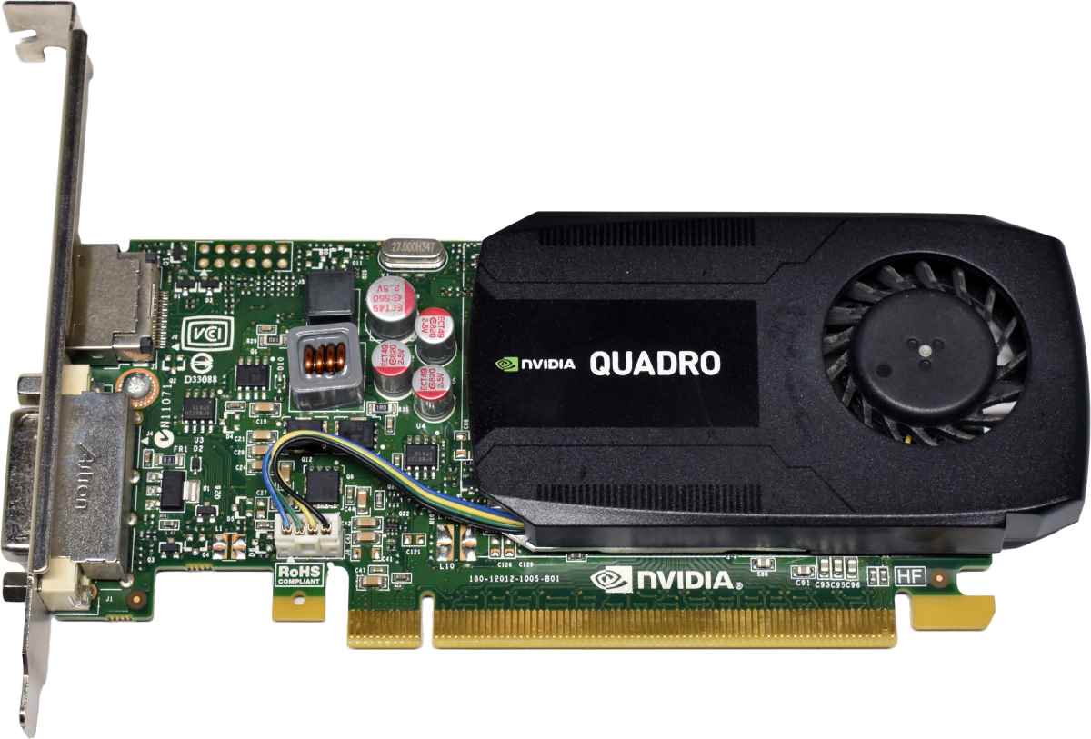 PNY Nvidia Quadro K600 VCQK600ATX-T Grafikkarte 1GB DDR3 PCI-E 2.0 x16 DVI DP FP