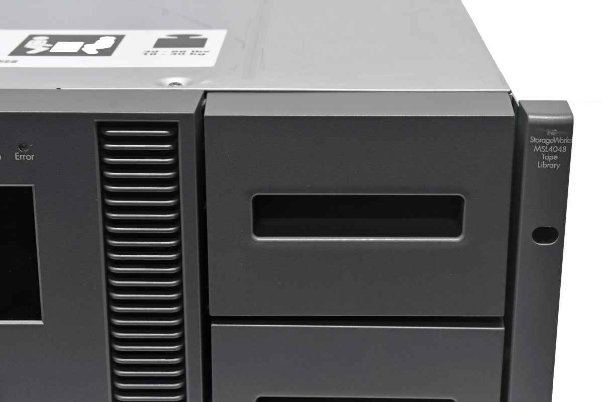 HP StorageWorks MSL4048 BL543A Tape Library 2x LTO5 +Controller Card 2xPSU
