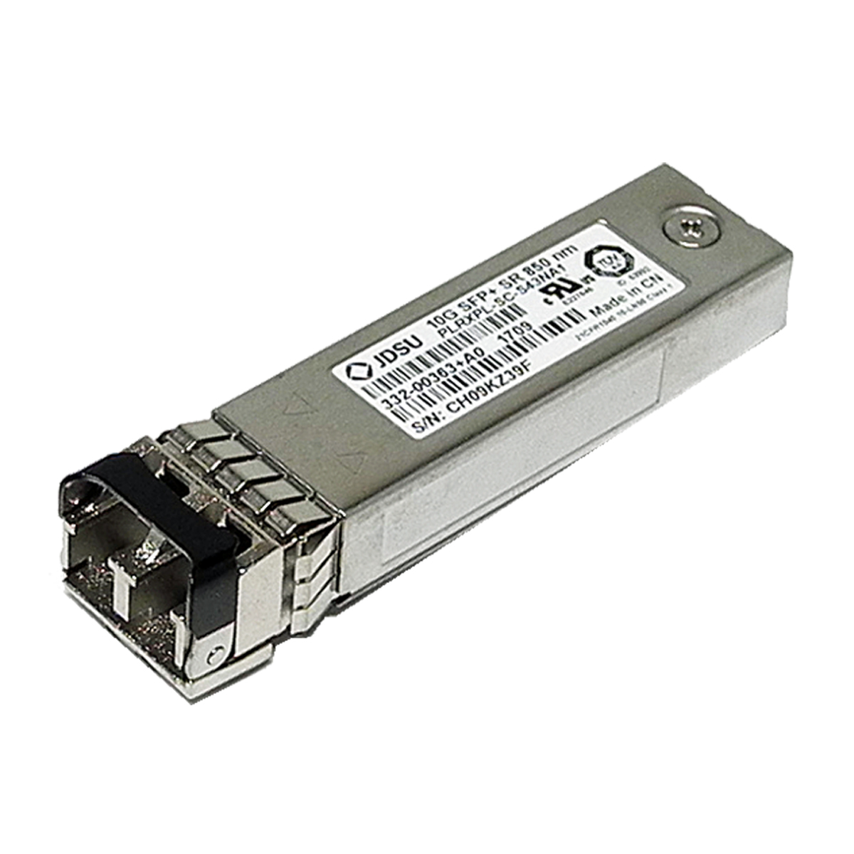 JDSU PLRXPL-SC-S43NA1 SFP+ 10Gb SR 850nm FC Transceiver 332-00363+A0 JDSU PLRXPL-SC-S43NA1 SFP+ 10Gb SR 850nm FC Transceiver 332-00363+A0