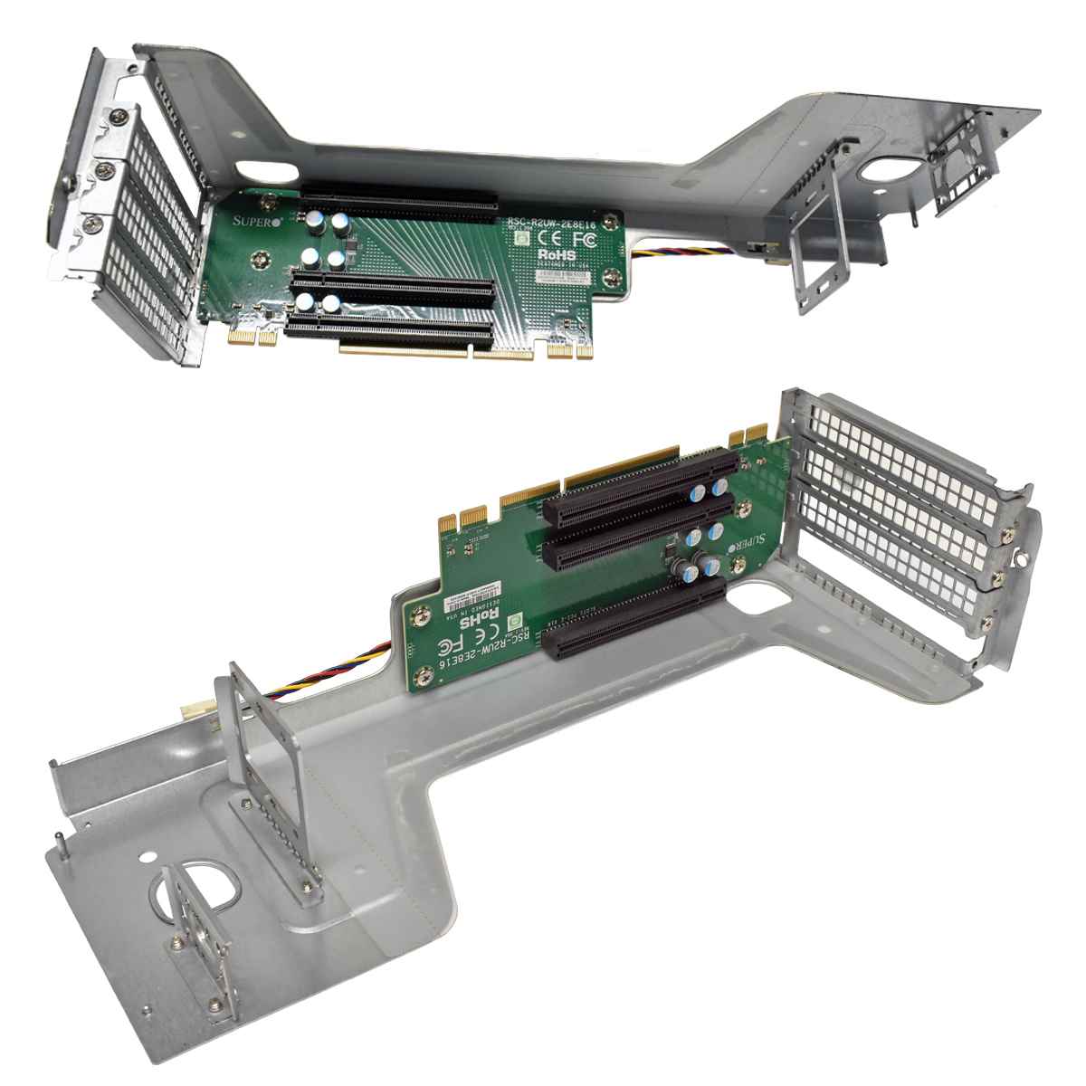 Supermicro Riser Board RSC-R2UW-2E8E16 + Bracket Supermicro Riser Board RSC-R2UW-2E8E16 + Bracket