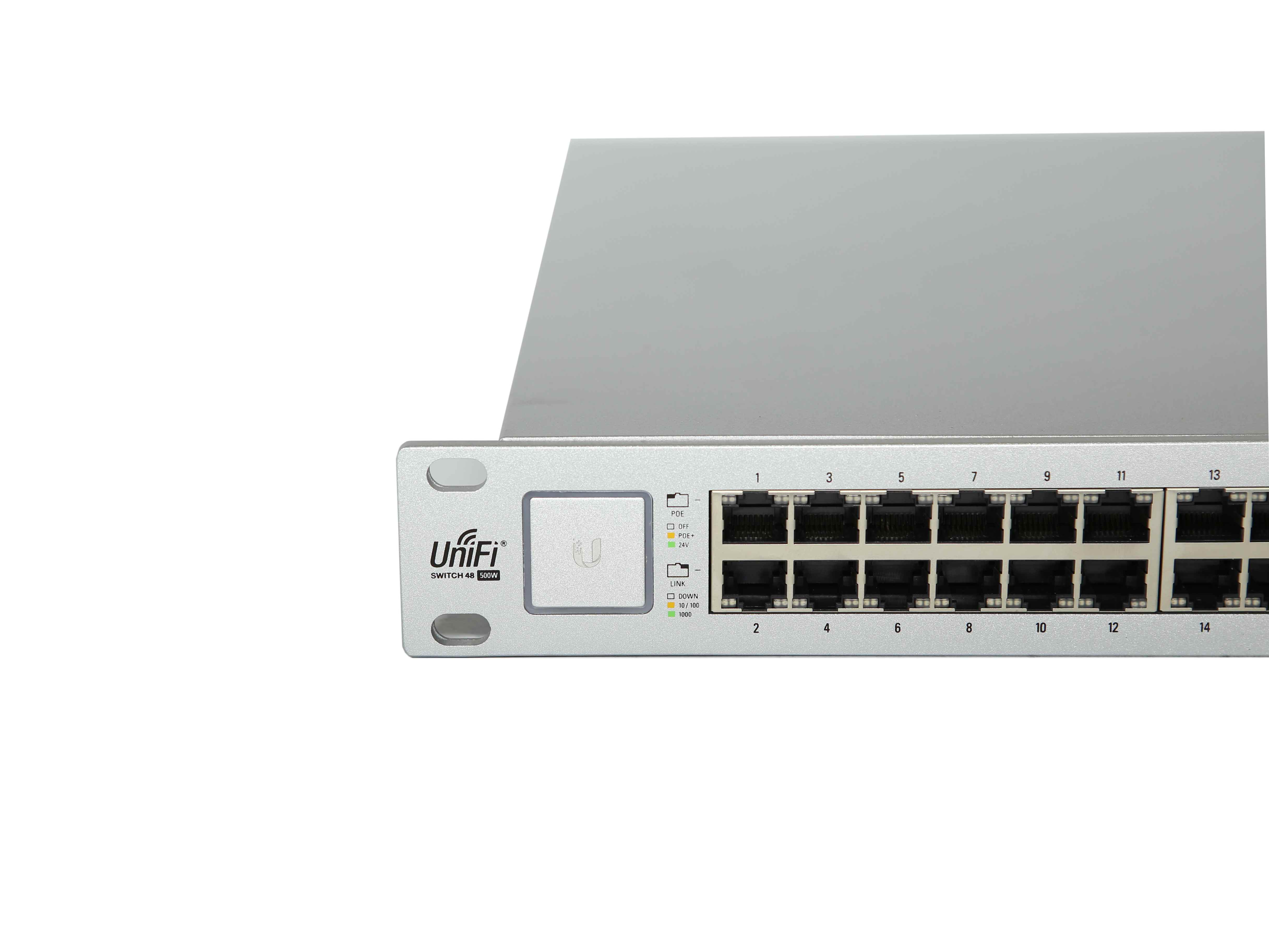 Ubiquiti Networks UniFi US-48-500W 48-Port PoE Gigabit Ethernet Switch 2 x SFP 2 x SFP+ Ubiquiti Networks UniFi US-48-500W 48-Port PoE Gigabit Ethernet Switch 2 x SFP 2 x SFP+