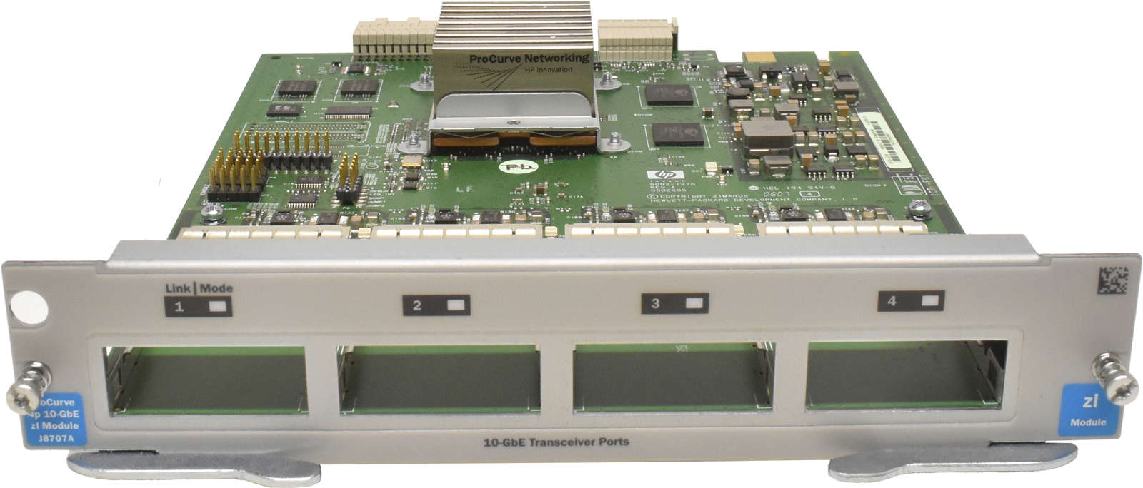 HP-J8707A-4-Port-10GbE-X2-zl-Module-for-E5400-8200-001.jpg HP J8707A 4-Port 10GbE X2 zl Module for E5400/8200zl Series Switches 5070-2136