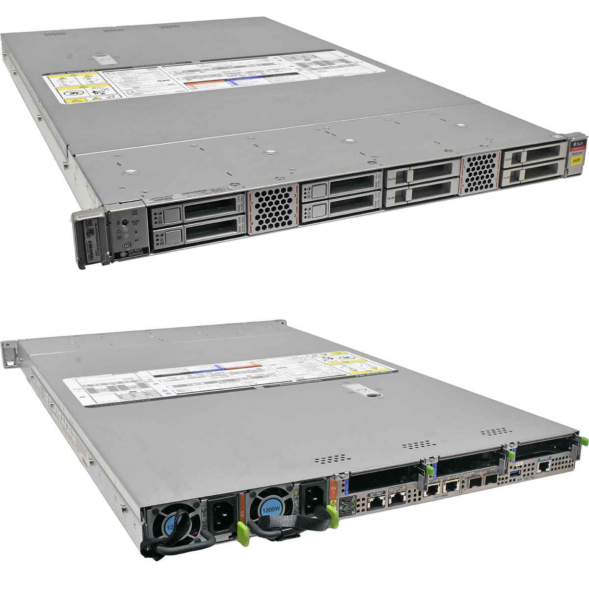 Sun Oracle X8-2 Rack Server 2x Gold 6140 128 GB RAM 8x SFF 2,5 ohne HDD Sun Oracle X8-2 Rack Server 2x Silver 4108 64 GB RAM 8x SFF 2,5 ohne HDD