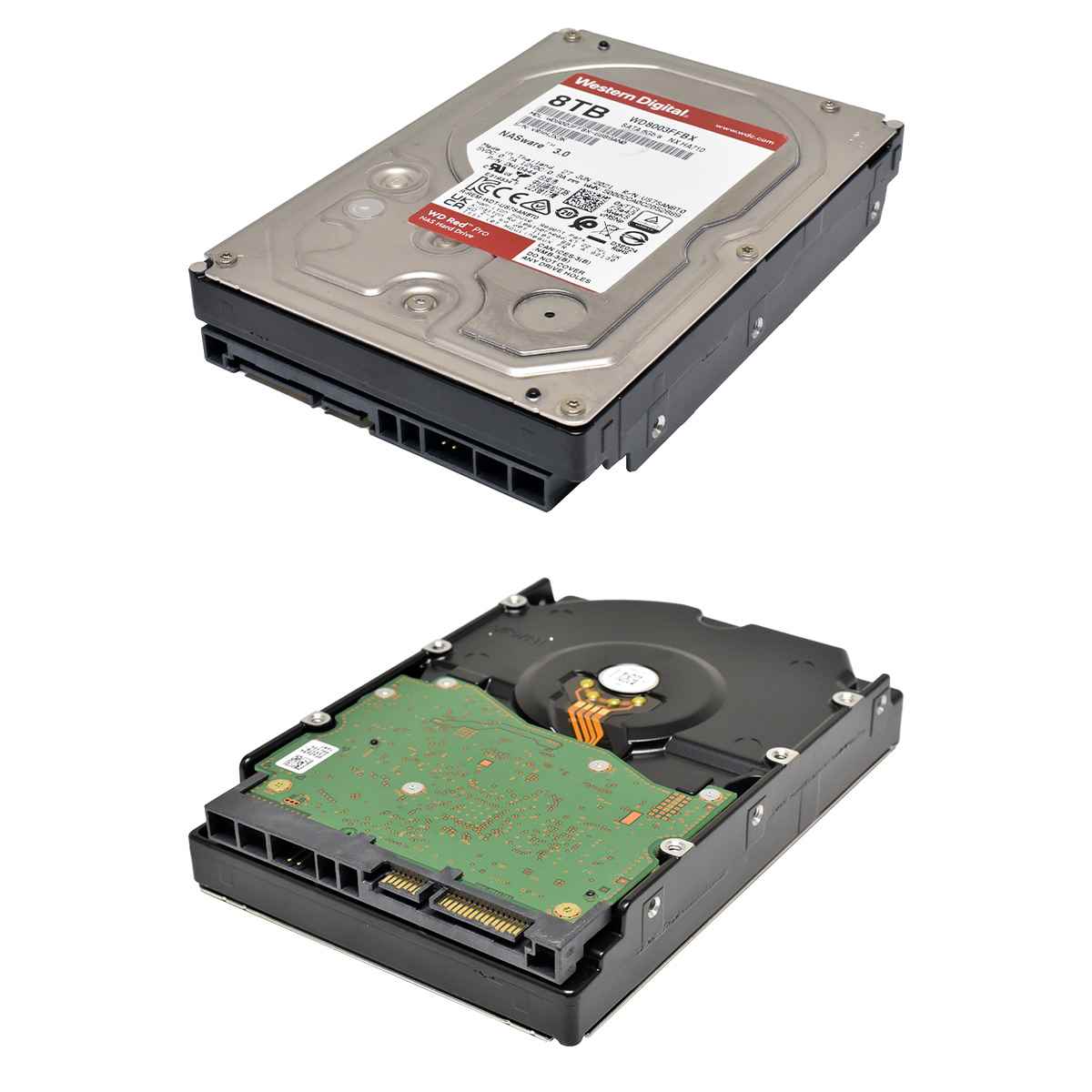 WD 8TB WD8003FFBX NX HA710 2W10444 3.5" 7.2K 6G SATA HDD