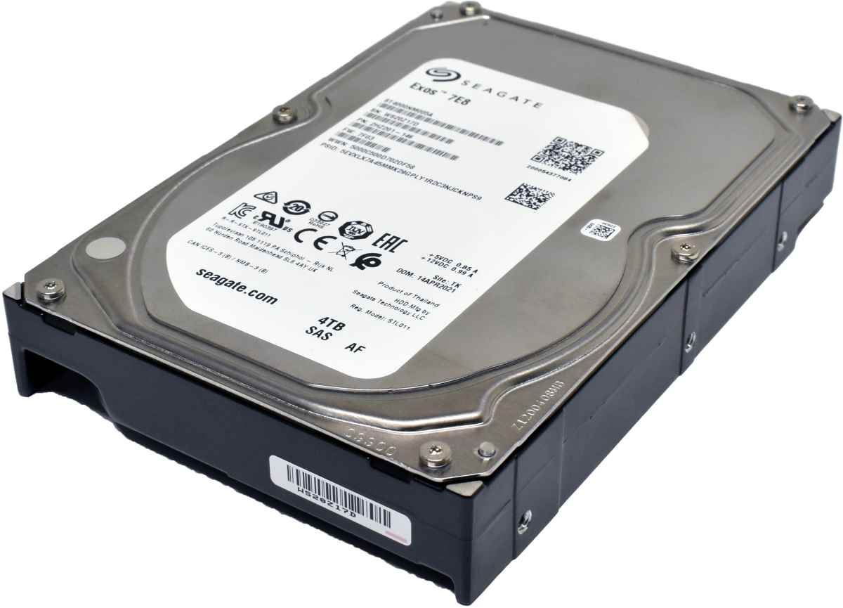 Seagate EXOS 7E8 ST4000NM005A 2HZ201-146 4TB 7.2K 12G SAS 3.5" HDD Seagate EXOS 7E8 ST4000NM005A 2HZ201-146 4TB 7.2K 12G SAS 3.5" HDD