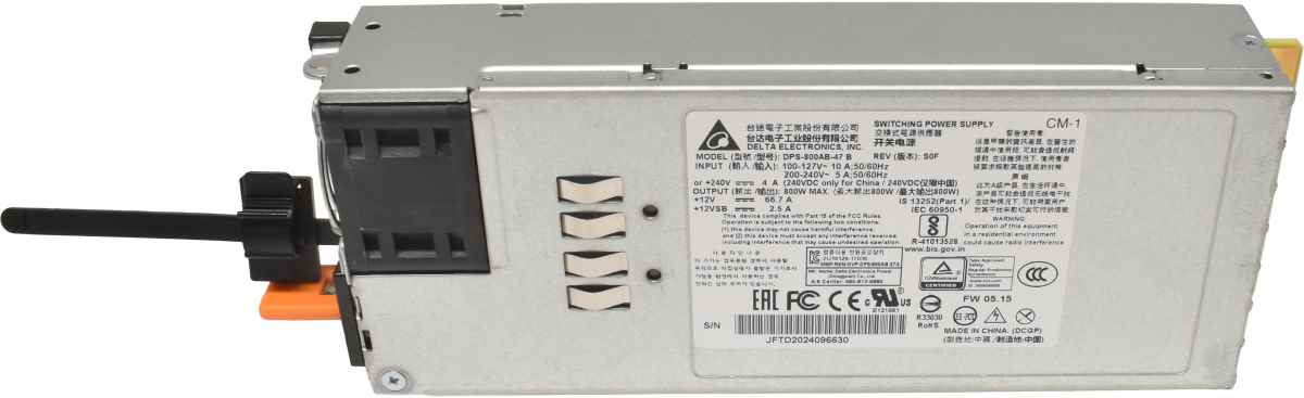 Delta Electronics Power Supply / Netzeil 800W DPS-800AB-47 B Delta Electronics Power Supply / Netzeil 800W DPS-800AB-47 B