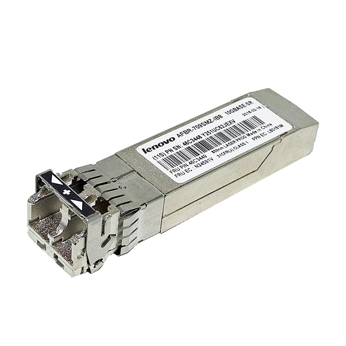 AVAGO Lenovo AFBR-709SMZ-IB8 10GBASE FC SFP+ SR 850 nm Transceiver 46C3448 46C3449 AVAGO Lenovo AFBR-709SMZ-IB8 10GBASE FC SFP+ SR 850 nm Transceiver 46C3448 46C3449