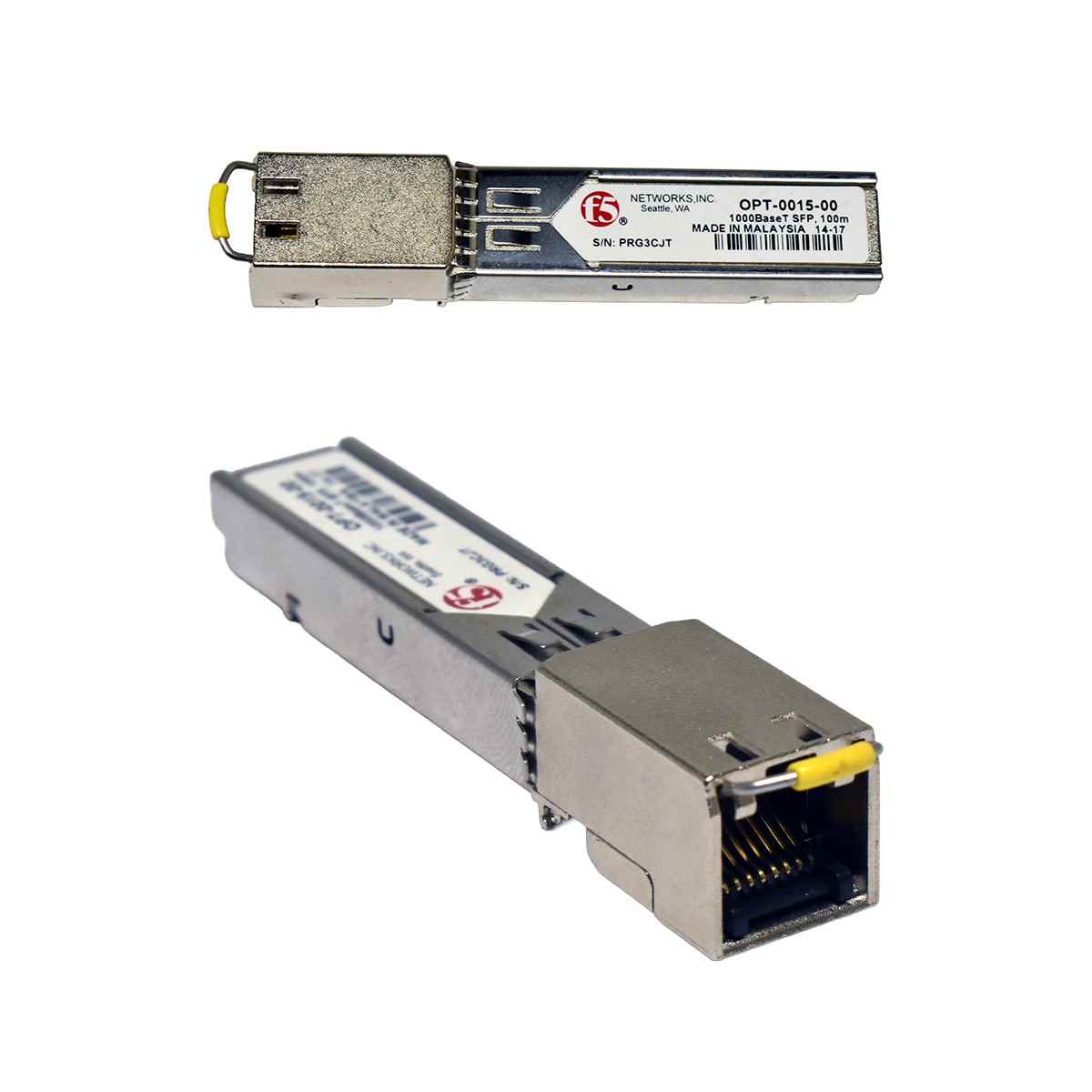 F5 Networks OPT-0015-00 RJ-45 GE SFP 100m Transceiver Module