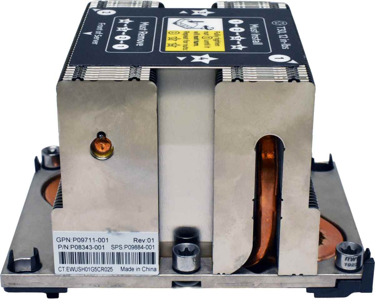HP P08343-001 876708-001 P09884-001 875717-001 Heatsink for Apollo 4200 G10 HP P08343-001 876708-001 P09884-001 875717-001 Heatsink for Apollo 4200 G10