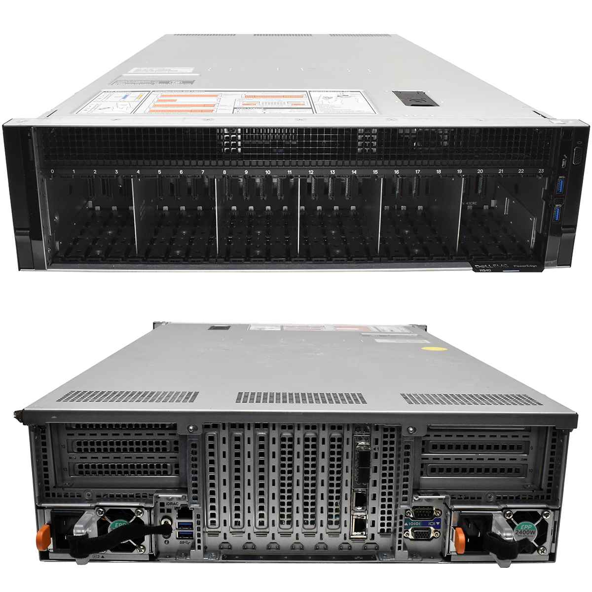 Dell PowerEdge R940 no CPU no PC4 no HDD H740p I350 X710 24x SFF 2,5 Dell PowerEdge R940 no CPU no PC4 no HDD H740p I350 X710 24x SFF 2,5