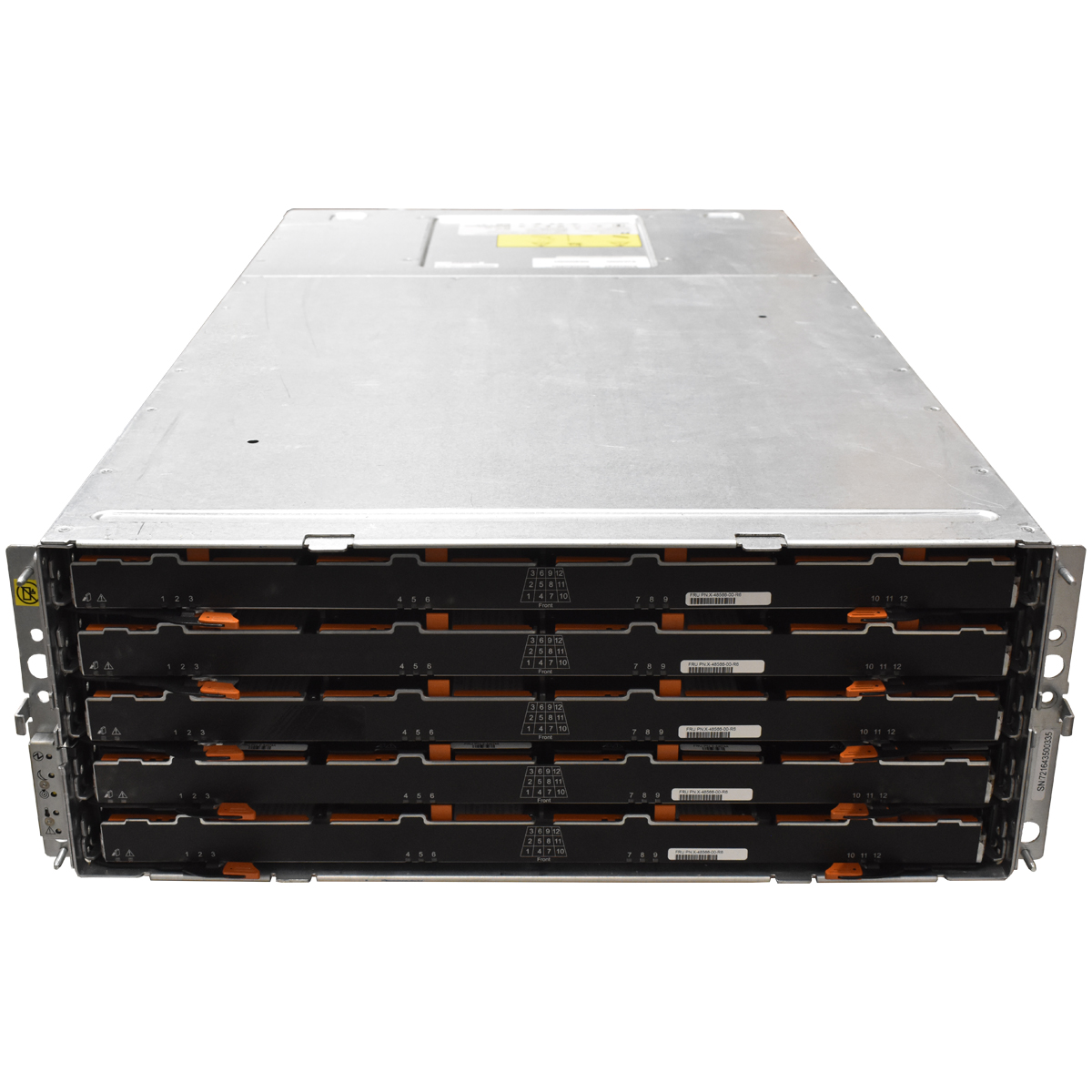 NetApp DE6600 Disk Shelf 60x 3TB HDD PL2-25369-22A 1750W PSU 4U 2x Controller
