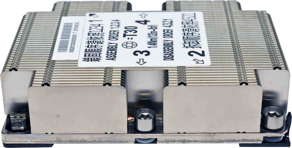 HP DL360 G10 CPU Heatsink Kühler V00201D000000000 HP CPU Heatsink Kühler V00201D000000000 DL360 G10