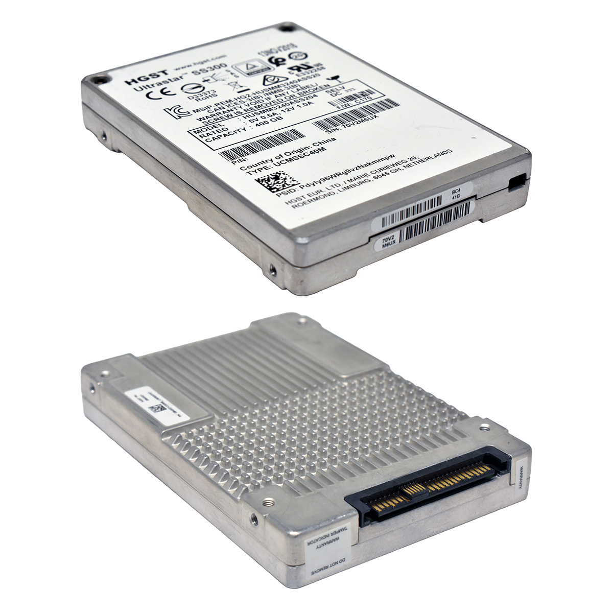 Dell EMC WD 400GB 118000545-02 HUSMM3240ASS204 2.5" 12G SAS SSD