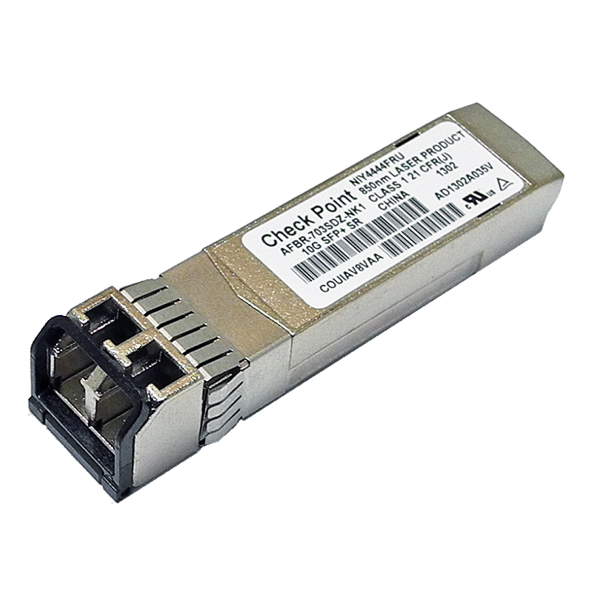 AVAGO Check Point AFBR-703SDZ-NK1 10G SFP+ SR 850nm Transceiver NIY4444FRU AVAGO Check Point AFBR-703SDZ-NK1 10G SFP+ SR 850nm Transceiver NIY4444FRU