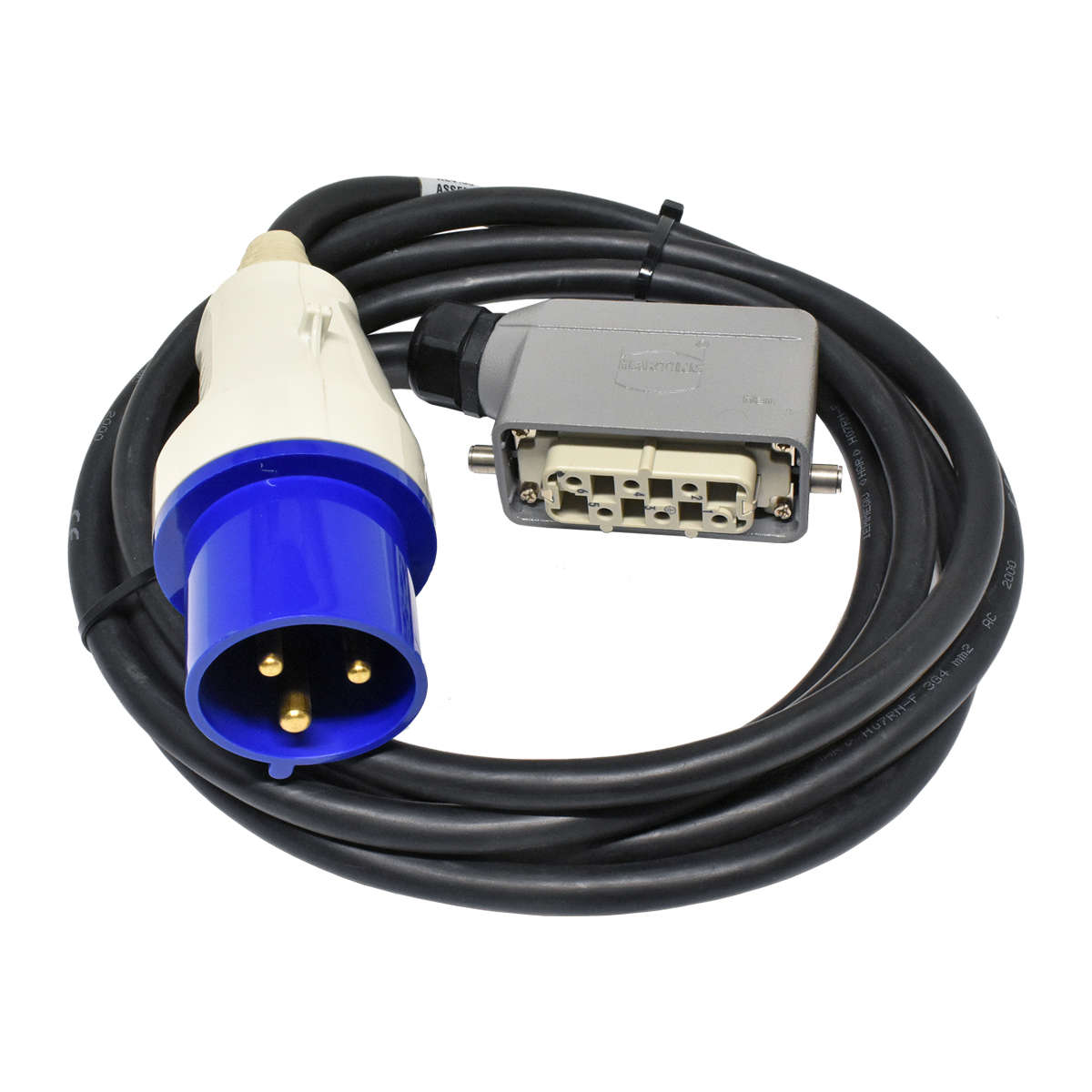 Sun-Harting-4m-250V-32A-3-Phasen-Serverschrank-Str-003.jpg Sun Harting 4m 250V 32A 3-Phasen Serverschrank-Stromkabel 530-2675-01 180-1955-01 180-1944-01 IEC60309 - Han6HSB
