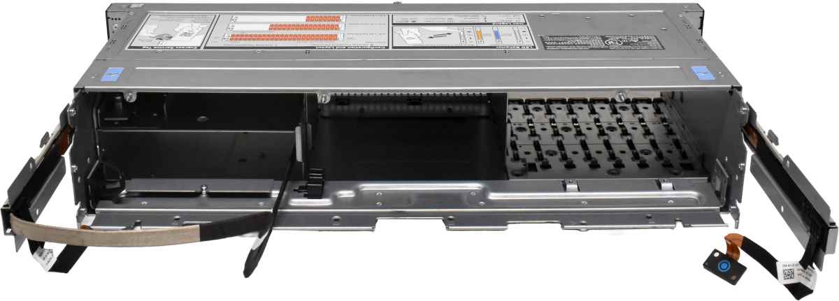 Dell PowerEdge R740xd Front Panel Cage Chassis 8x 2,5 SFF VGA 2x USB iDrac micro USB