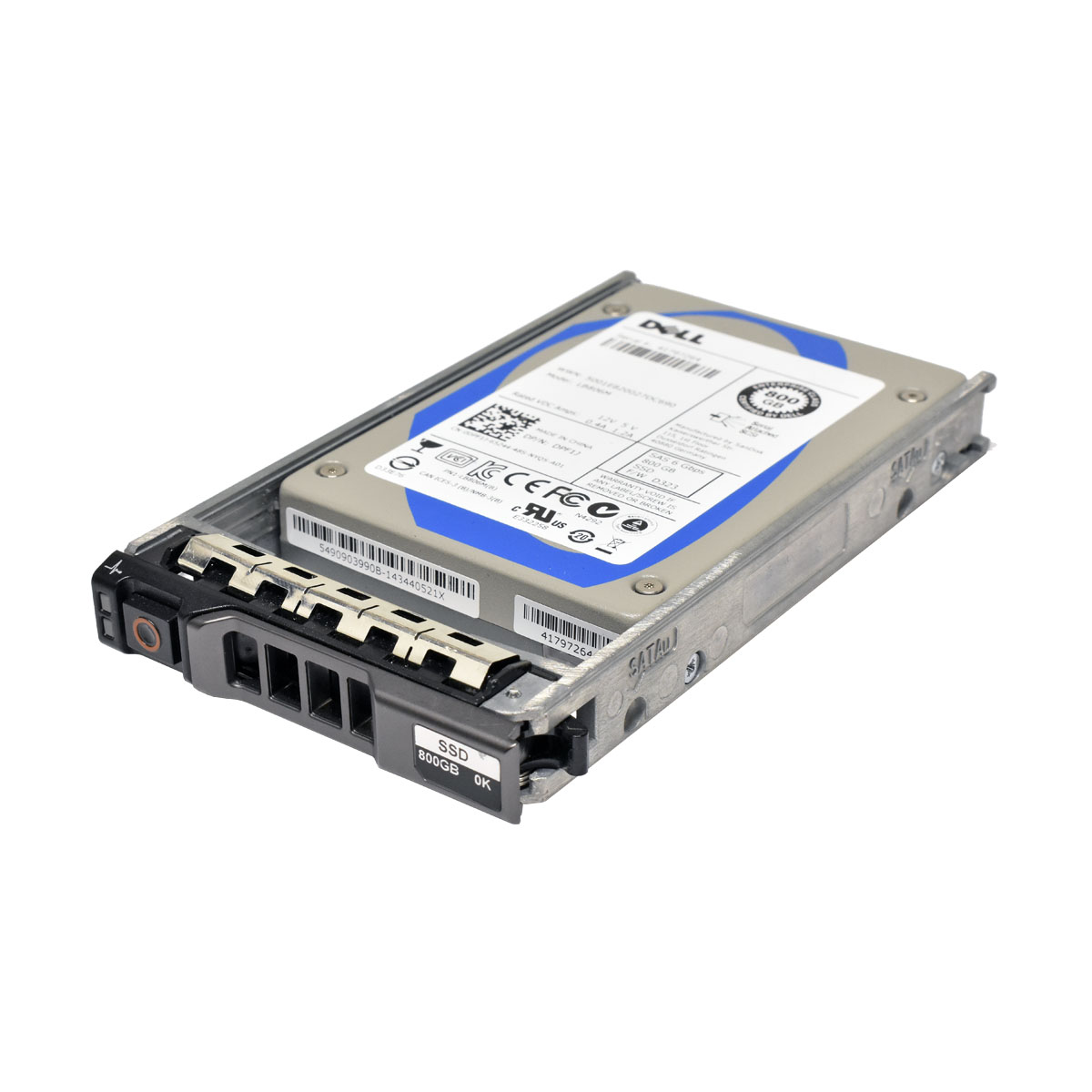 Dell 800GB 2.5" SATA SSD LB806M PN: DPF1J mit Rahmen Dell 800GB 2.5" SATA SSD LB806M PN: DPF1J mit Rahmen