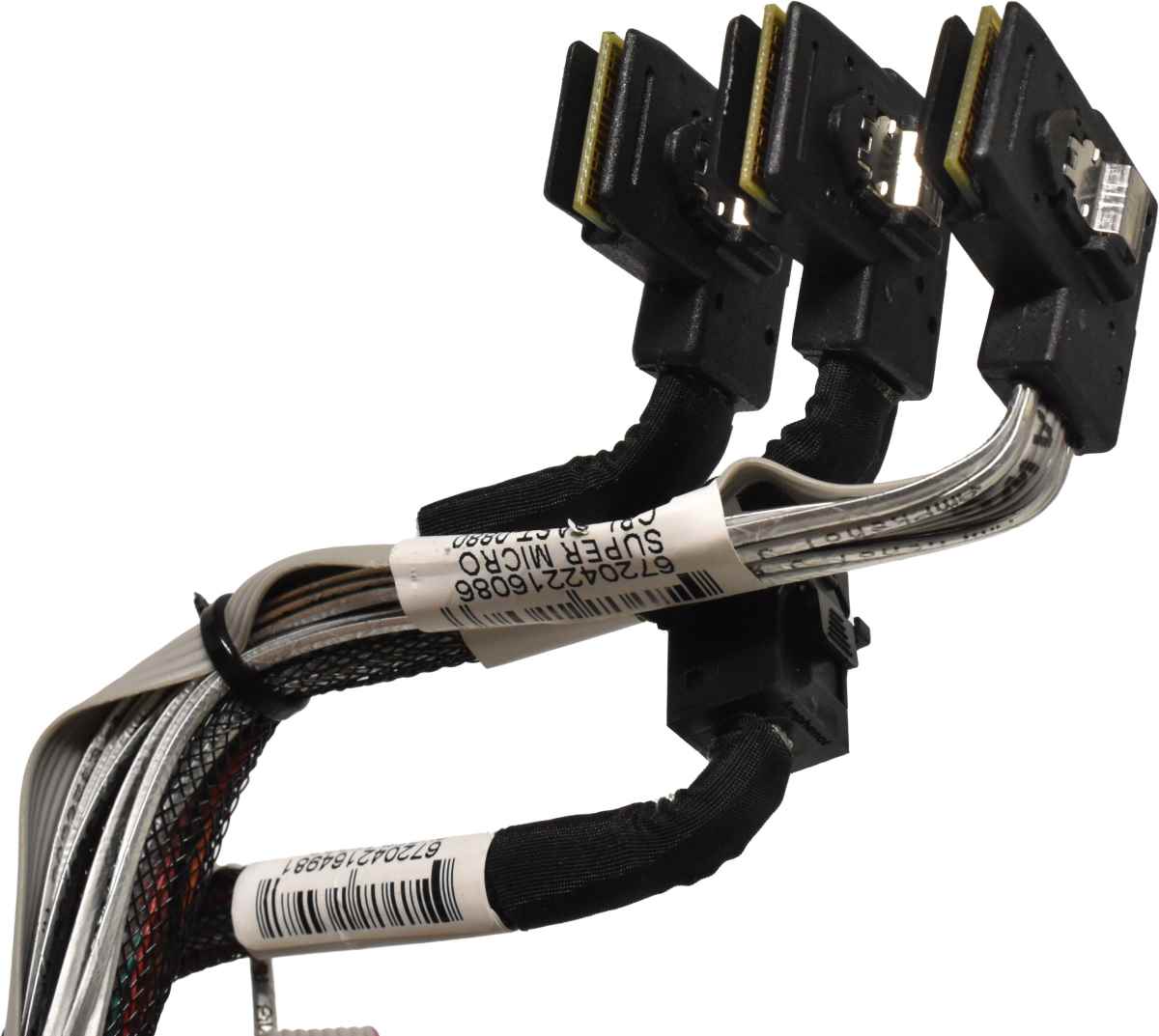 Supermicro CBL-SAST-0880 miniSAS 12G & 4x SATA Internal Kabel 60cm