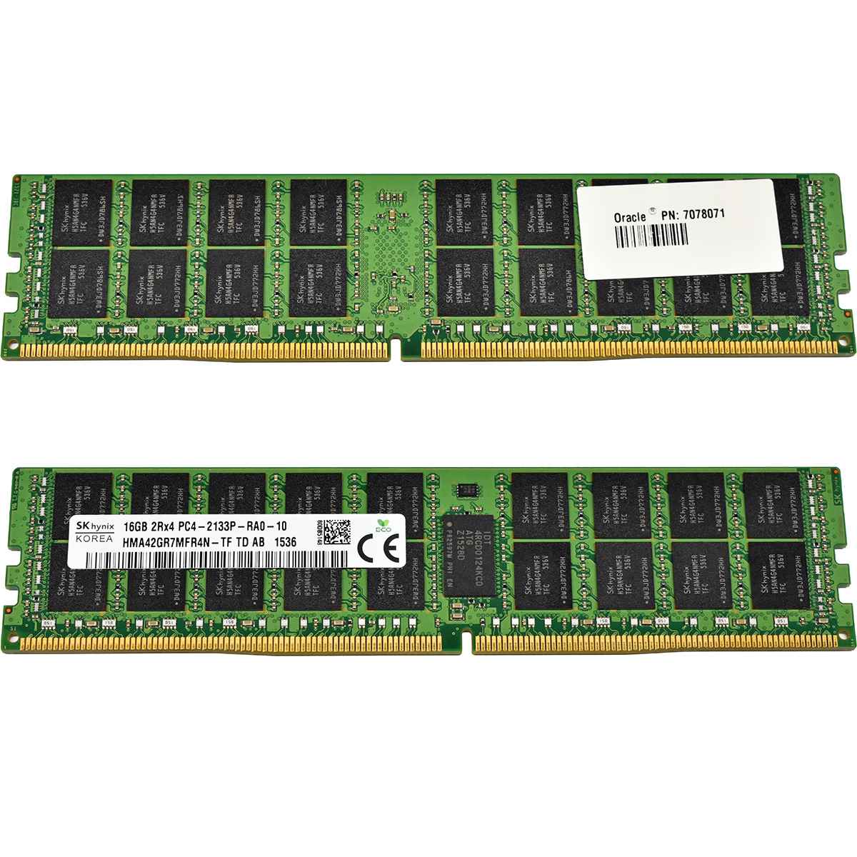 Sun Oracle SKhynix X5-2 / 2L 16GB 2Rx4 PC4-2133P-RA0 7078071 HMA42GR7MFR4N-TF RDIMM