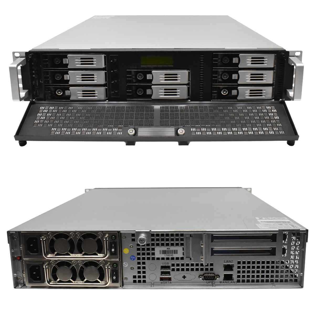 NASdeluxe NDL-2800R+ 8x 3 TB HDD 3,5"