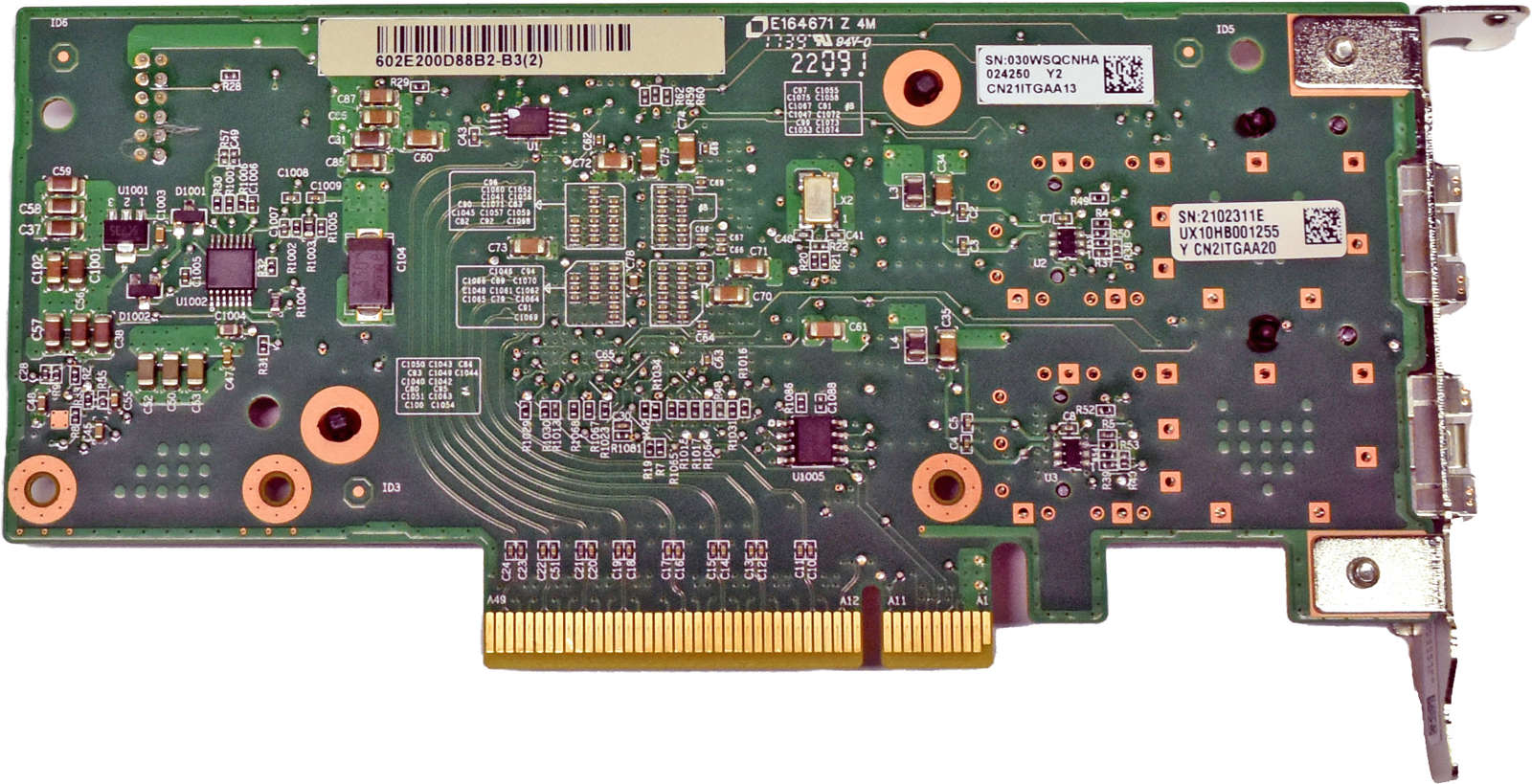 Huawei-SP310-CN21ITGA-Dual-Port-SFP-10GE-Netzwerka-005.jpg Huawei SP310 CN21ITGA Dual-Port SFP+ 10GE Netzwerkadapter PCIe x8 LP