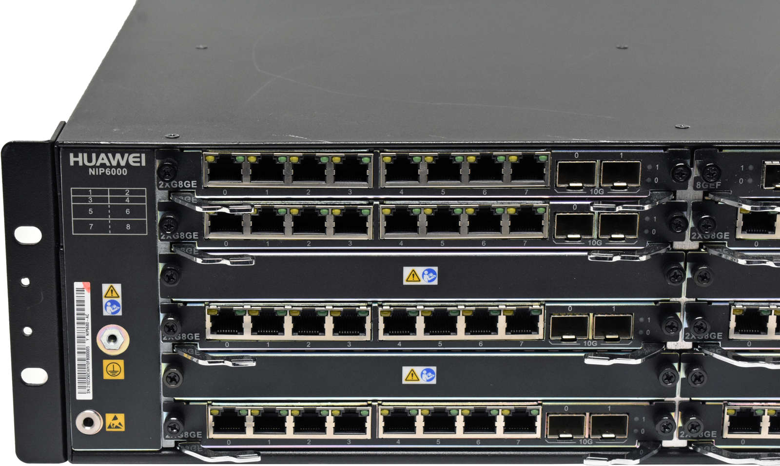 Huawei NIP6680 3U Intrusion Prevention System 10x Modules
