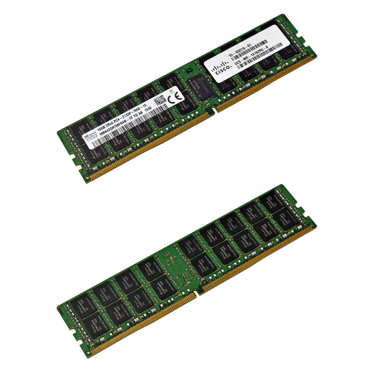 Cisco SKhynix 16GB 2Rx4 PC4-2133P Server RAM ECC DDR4 HMA42GR7MFR4N-TF 15-102216-01 Cisco SKhynix 16GB 2Rx4 PC4-2133P Server RAM ECC DDR4 HMA42GR7MFR4N-TF 15-102216-01