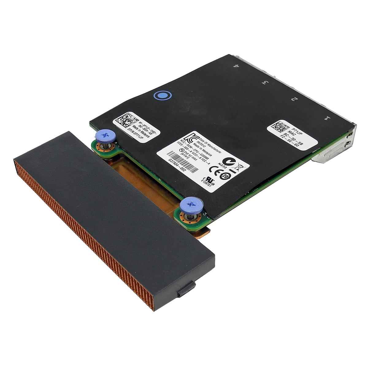 DELL Intel I350/X540 Quad Port 2x10GbE + 2x1GbE Network Daughter Card 0P71JP DELL Intel I350/X540 Quad Port 2x10GbE + 2x1GbE Network Daughter Card 0P71JP