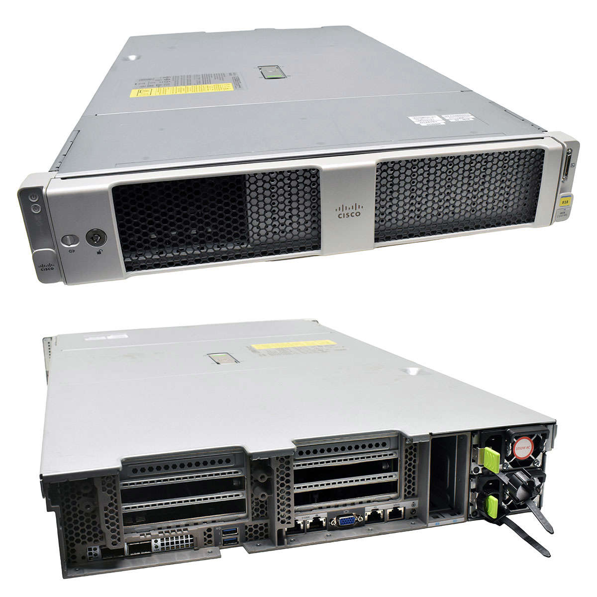 CISCO UCS C240 M5 no CPU 2x Kühler no PC4 10x SFF RAID M5 2U 2x Riser 1x40G QSFP+ MLOM